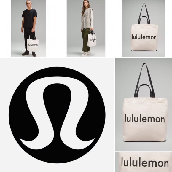 NWT LULULEMON CANVAS BAG - Picture 6 of 8